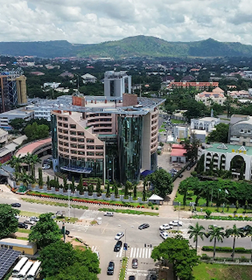 Aerial view of Maitama